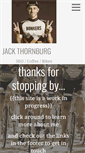 Mobile Screenshot of jackthornburg.com